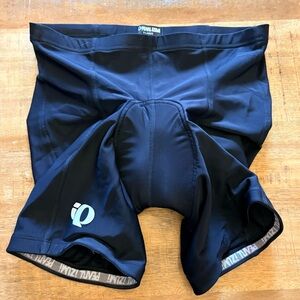 Pearl Izumi padded bike shorts size extra large black. Like new.